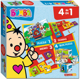Studio 100 Bumba 4-in-1 spel