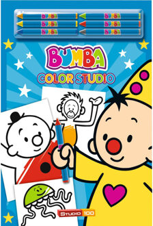 Studio 100 Bumba kleurboek met waskrijtjes