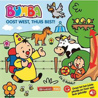 Studio 100 Bumba - Oost west, thuis best! interactief boek
