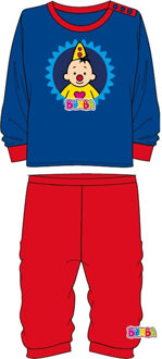 Studio 100 Bumba pyjama blauw-rood, maat 74-80