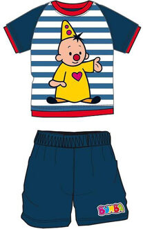 Studio 100 Bumba Shortama blauw/wit streep maat 86/92