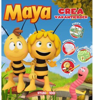 Studio 100 Crea Vakantieboek Maya - Boek Studio 100 Maya De Bij