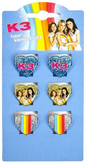 Studio 100 K3 haarklemmetjes 6 stuks