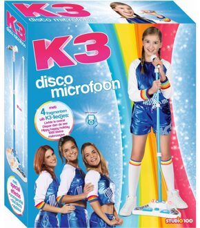 Studio 100 K3 Rollerdisco Microfoon Blauw