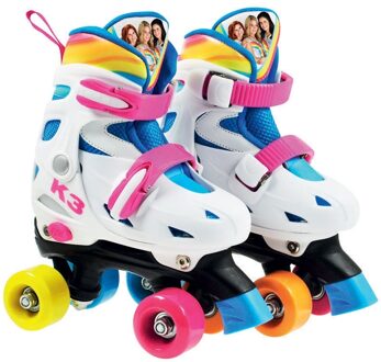 Studio 100 K3 Rolschaatsen - Maat 31-34 Multikleur