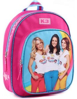 Studio 100 K3 Rugzak Rettetet roze