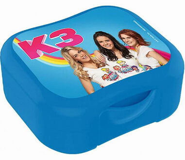 Studio 100 Koekdoosje K3 12 X 8,5 X 5 Cm Blauw