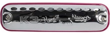 Studio 100 Mondharmonica K3 Meisjes 10,2 Cm Zilver