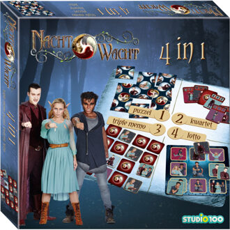 Studio 100 Nachtwacht 4-in-1 Spel
