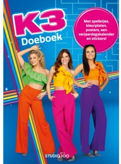 Studio 100 NV K3 : Doeboek - Alle Kleuren - K3 - Gert Verhulst