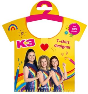 Studio 100 NV K3: Doeboek - T-Shirt Designer - K3 - Inge Laenen