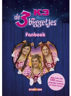 Studio 100 NV K3: Fanboek Met Stickers - 3 Biggetjes - K3 - Gert Verhulst