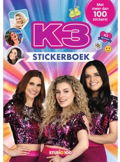 Studio 100 NV K3 : Stickerboek - Glitter