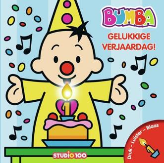 Studio 100 NV kartonboek Bumba Gelukkige Verjaardag 16 cm karton