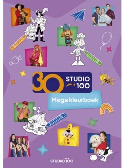 Studio 100 NV Studio 100 : Mega Kleurboek - 30 Jaar - Studio 100 - Gert Verhulst