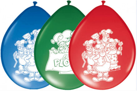 Studio 100 Plop ballonnen, 8 stuks