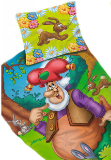 Studio 100 Plop konijn dekbedovertrek, 140 x 200 cm