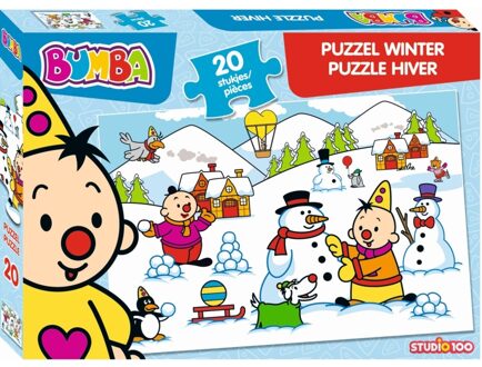 Studio 100 Puzzel Bumba Winter - 20 Stukjes