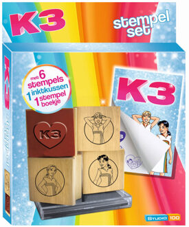 Studio 100 stempelset - De nieuwe K3