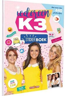 Studio 100 stickerboek Iedereen K3