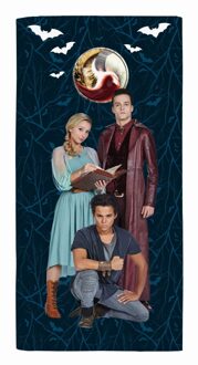 Studio 100 strandlaken nachtwacht 75 x 150 cm zwart