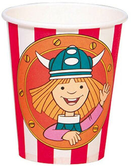 Studio 100 Wickie de Viking Bekers 250ml - 8 stuks