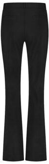 Studio Anneloes flair bonded trousers 94800 9000 Zwart - M