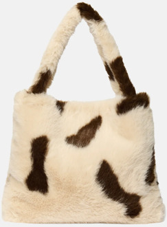 Studio Noos Faux Fur Mom bag shopper holy cow