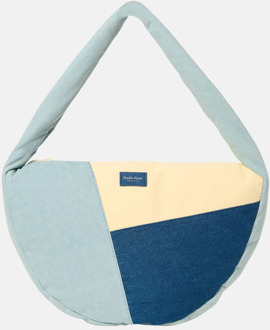 Studio Noos Patchwork crossbody tas denim