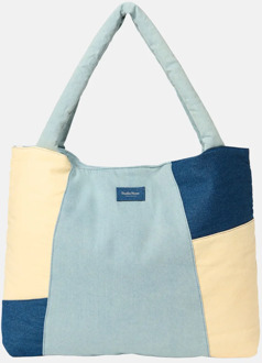Studio Noos Patchwork Mom shopper denim