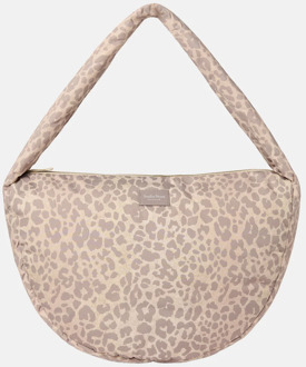 Studio Noos Puffy crossbody tas beige leopard - No Size