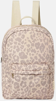 Studio Noos Puffy Midi backpack kinderrugzak beige leopard - No Size
