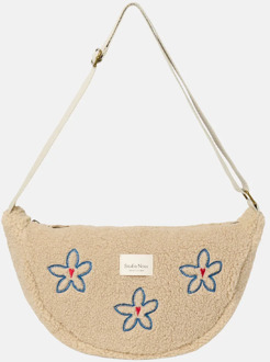 Studio Noos Teddy Embroidery adult fanny pack crossbody tas ecru