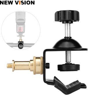 Studio Zware C Klem U Klem Type Bracket met Stand 1/4 "Schroef voor Foto Verlichting