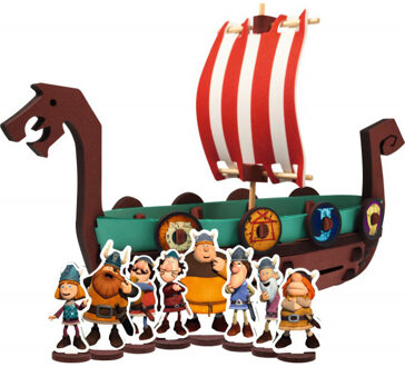 Studio100 Wickie Bouw je Drakkar (foam)