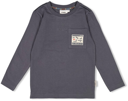 Sturdy jongens longsleeve Antracite - 92