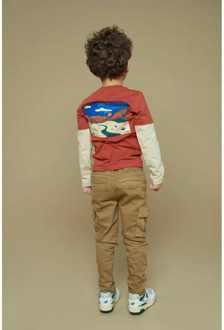 Sturdy jongens longsleeve Brique - 92