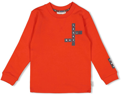 Sturdy jongens longsleeve Rood - 128