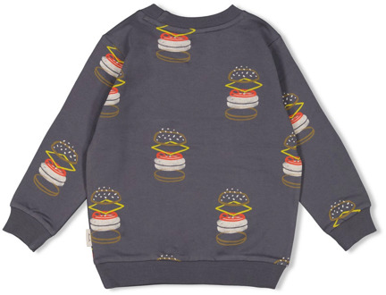 Sturdy jongens sweater Antracite - 98