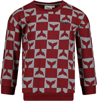 Sturdy jongens sweater Bordeaux - 98