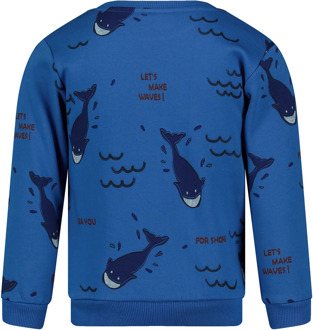 Sturdy jongens sweater Turquoise - 104