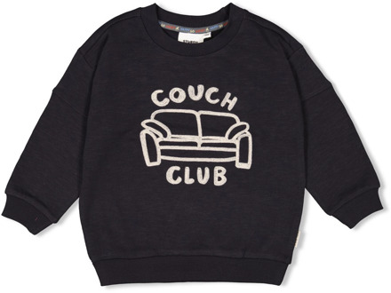 Sturdy jongens sweater Zwart - 104