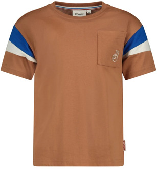 Sturdy jongens t-shirt Bruin - 92