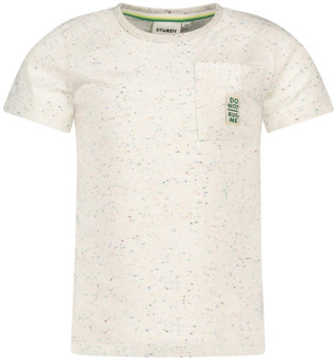 Sturdy jongens t-shirt Ecru - 98