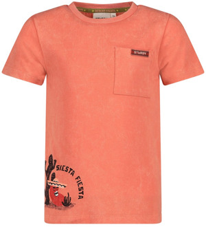 Sturdy jongens t-shirt Koraal - 116