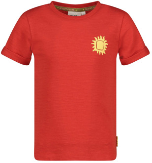 Sturdy jongens t-shirt Rood - 104