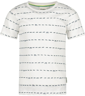 Sturdy jongens t-shirt Wit - 104