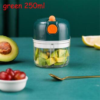 Sturen Babyvoeding Lepel 250Ml Elektrische Knoflook Stamper Babyvoeding Groenten Vlees Aardappelstamper Machine Draagbare Keuken Gereedschap 02