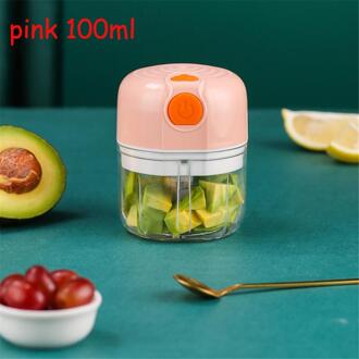 Sturen Babyvoeding Lepel 250Ml Elektrische Knoflook Stamper Babyvoeding Groenten Vlees Aardappelstamper Machine Draagbare Keuken Gereedschap 03