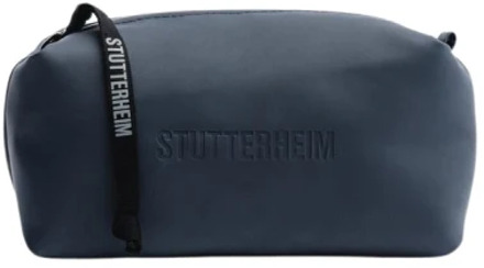 Stutterheim Toilet Bags Stutterheim , Blue , Unisex - ONE Size